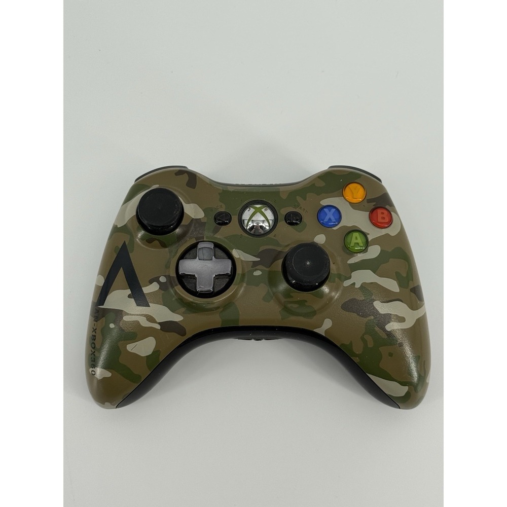 Official Microsoft Xbox 360 Special Edition Camo‎ HALO 4 Wireless Controller
